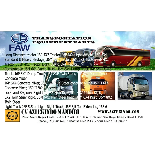 FAW TRUCK PARTS