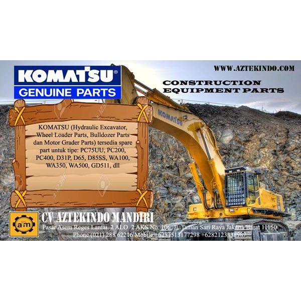 Spare Part Excavator KOMATSU